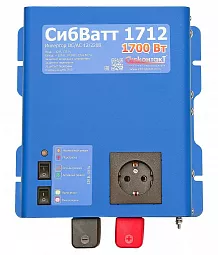 Купить СибВатт 1712 инвертор, преобразователь напряжения DC/AC, 12В/220В, 1700Вт в Краснодаре
