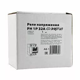 Купить Реле контроля напряжения цифровое Энергия РН 32А (1P) в Краснодаре